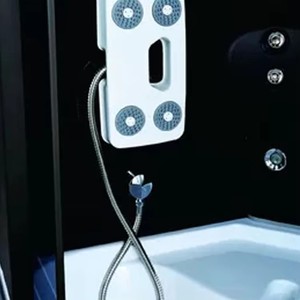 Box Doccia Scorrevole Moderno Boye per Hotel, con Telaio in Acciaio Inox Lucido e Vetro Temperato, Garanzia 3 Anni, per Appartamenti e Ville - Product Image 4