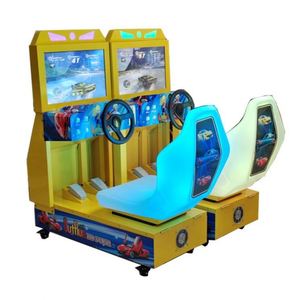 Machine de jeu de course pour enfants, mini-voiture, simulateur de course d'arcade, jeux de divertissement intérieur, machine à poussoir de pièces d'arcade - Product Image 6
