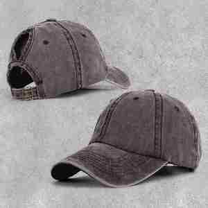 Casquette de baseball promotionnelle en coton délavé, taille unique ajustable, style « Golf Dad Hat », cadeau, casquettes en coton pour hommes et femmes - Product Image 2