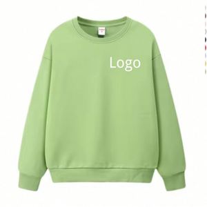 Sudadera con capucha gruesa personalizada de cuello redondo de Design Factory, sudadera oversize de manga larga lisa unisex - Product Image 1