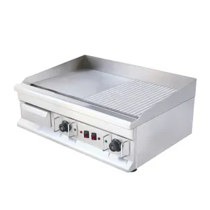 Stainless Steel Large Electric Hotplate Griddle Other Snack Machine