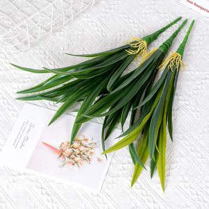 Flower Delight - Hojas Artificiales de Cymbidium, Resistentes al Agua, Decoración para el Hogar - Product Image 3