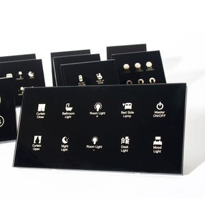 RCU Modbus פרוטוקול חכם בקרת ניהול כל מלון מזג זכוכית מגע מתגי פתרון, מלון חשמל מתג - Product Image 4