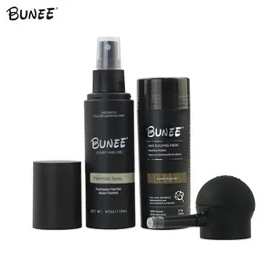 27,5 г Бесплатный образец лучшее качество оптовая продажа BUNEE частное Кератиновое волокно для наращивания волос
