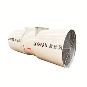 Ventilateur de tunnel Xyffan Sds, 24 pouces, pales en alliage d'aluminium, 1450 tr/min, roulement à billes, ventilateur axial électrique - Product Image 2