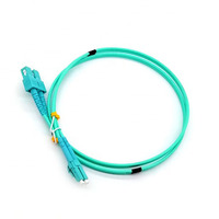 Cable de conexión OM3 LC MM 50/125 Duplex 3,0mm 2,0mm Sc/APC Aqua Cable de conexión de fibra óptica Lc a SC Sm G657a2 Sx 1,6mm Cable de conexión Aqua