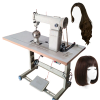 Machine à coudre industrielle automatisée pour la fabrication de perruques et le coutage de gants en cuir