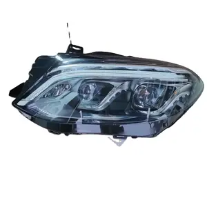 Luces de coche adecuadas para mercedes-benz GL166, Faro de coche, venta directa de fábrica, faro de coche