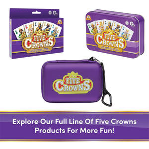 กระเป๋าใส่การ์ดเกม UNO แบบกันน้ำ พกพาสะดวก ลายการ์ตูนน่ารัก  วัสดุ EVA แข็งแรง ทนทาน  จุได้เยอะ  มีซิปป้องกัน - Product Image 4