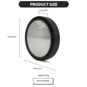 <strong>Custom</strong> Adjustable Car Blind Spot <strong>Mirror</strong> Round HD Glass Wide Angle <strong>Convex</strong> Rear View <strong>Side</strong> <strong>Mirror</strong> - Product Image 2