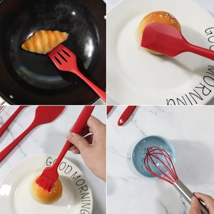 Home and <b>Kitchen</b> <b>Accessories</b> 5Pcs Heat Resistant Food Silicone <b>Kitchen</b> Utensils Cooking Spatula Set - Product Image 3