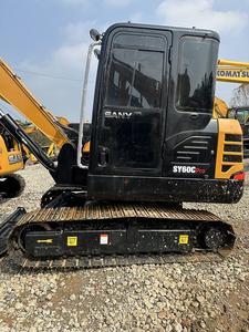 Excavadora usada de alta calidad Sany 60 en venta Buen rendimiento Horas DE TRABAJO bajas - Product Image 6