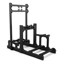 Gran oferta Universal DIY 4080 marco de aluminio Sim Racing Rig juego de coche Simulador de Conducción cabina con soporte de Monitor único