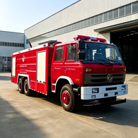 Truk Pemadam Kebakaran Diesel Dongfeng 15000L yang Dapat Dikustomisasi, untuk Air dan Busa, untuk Ekspor