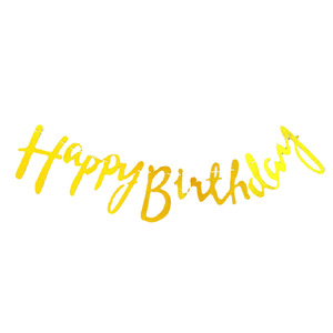Bannière de joyeux anniversaire en forme d'arche, décoration de fête, bannière suspendue, célébration d'anniversaire, options de couleurs disponibles - Product Image 2