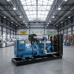 Groupe électrogène 60 kW avec alternateur sans balais pour alimentation de secours industrielle et domestique, haute efficacité énergétique - Product Image 3