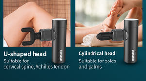 Vendita calda OEM 55W fabbrica tenuto in mano pistola per massaggi rilassare il tessuto profondo vibrazione del muscolo rilassare Cordless massaggiatore per il muscolo su misura - Product Image 6