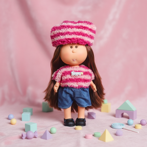 Bambola di Moda Morbida e Adorabile, Compagna di Gioco di Alta Qualità, Giocattolo per il Supporto Emotivo, Regalo a Sorpresa per Compleanni e Anniversari delle Ragazze - Product Image 5
