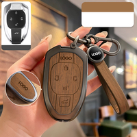 Porte-clés de voiture en métal et cuir DM, très vendu, pour GAC Trumpchi GS4plus Shadow Leopard GS8 Shadow Cool M8 Master GS3 M6 Pro