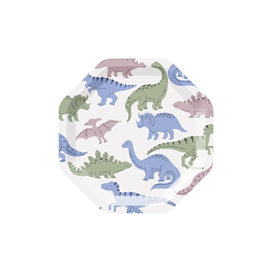 Juego de Platos Desechables Azules con Diseño de Dinosaurios para Fiestas de Cumpleaños de Niños, Decoraciones Personalizadas para Fiestas Infantiles de la Fábrica DAMAI - Product Image 5
