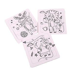 Nouveau stock d'usine : Jouets éducatifs DIY pour enfants, série de 12 modèles disponibles, ensemble de peinture et de coloriage à l'aquarelle - Product Image 5
