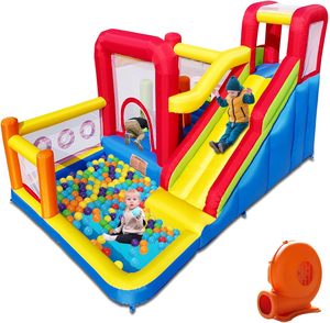 Combo de Inflables de Vinilo Comerciales de Lujo, Piscina de Pelotas, Alquiler de Casa de Brinco para Fiestas, Uso Residencial Interior/Exterior, Personalizable - Product Image 4