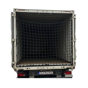 Filet de cargaison personnalisé à usage intensif 100% vierge PP polyester élastique camion remorque conteneur filet noir/<span class=keywords><strong>vert</strong></span> 3-5 ans de vie - Product Image 1