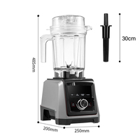 Mixeur Commercial Électrique Professionnel Robuste et Puissant Robot Culinaire Multifonctionnel pour Jus Smoothies et Broyage