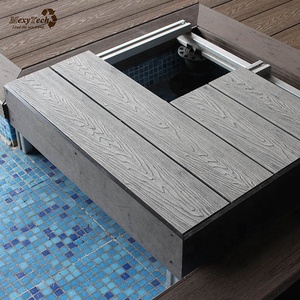 Quảng Đông Nhà Máy Xu Hướng Thiết Kế Gỗ Rắn 3D Sâu Nổi WPC Grey <span class=keywords><strong>Composite</strong></span> Chống Trượt DIY Patio Decking Vườn Ngoài Trời - Product Image 6