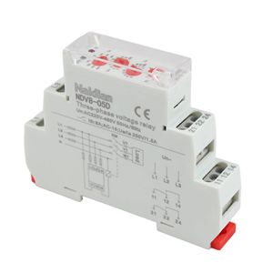 Serie NDV8 carril DIN instalar relé de voltaje trifásico 220V-460V protección relé de control de voltaje de monitoreo - Product Image 5