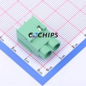 DG636-6.35-02P-14-00A(H) Screw Terminal Block Through hole Component (THT),P=6.35mm Connector 1x2P 6.35mm Through Hole 2P - Product Image 2