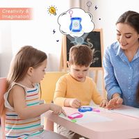 Mini tableau magnétique de logistique, porte-clés effaçable, bloc-notes à gribouiller pour enfants, idéal pour les récompenses de classe et les cadeaux de sacs surprises