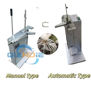 Máquina de atado de sellado de bolsas portátil eléctrica semiautomática para peces, setas, ostras, bolsa de desove, componentes de engranaje de recorte incluidos - Product Image 5