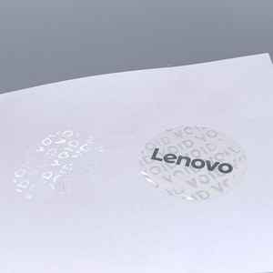 定制 VOID 密封贴手机保修防伪包装贴纸套装制作器清晰印刷徽标自粘标签 - Product Image 6