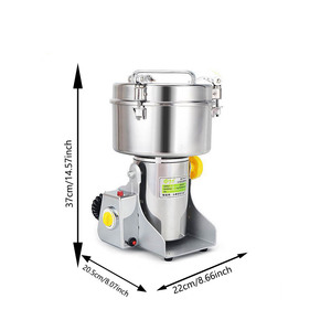 Moulin à épices multifonctionnel 3200W pour café, sel et poivre, design minimaliste, usage domestique - Product Image 2