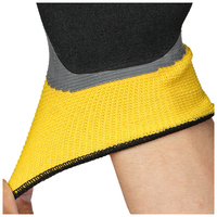 Guantes de Trabajo XINGYU con Forro de Nailon de Calibre 15, Totalmente Recubiertos de Látex Espumado, Resistentes a las Manchas, Antideslizantes, para Almacén y Agricultura