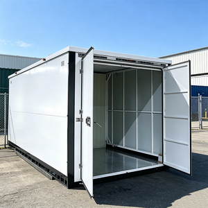 Conteneur de <span class=keywords><strong>stockage</strong></span> en acier Greevel de 20 pieds, design respirant, portes à double extrémité, cloisons amovibles pour des unités de <span class=keywords><strong>location</strong></span> flexibles - Product Image 1