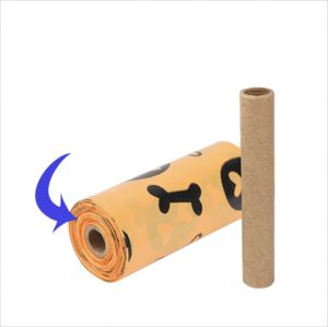 Eco Friendly Strong Plastic Custom Printed Cornstarch 100% Biodegradable <b>Compostable</b> Dog Poop Waste <b>Bags</b> Roll Sustainable 15 - Product Image 2
