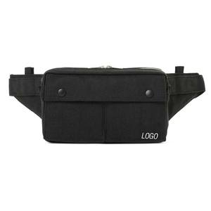 Riñonera Deportiva Unisex Personalizable con Logotipo, Multifuncional, Ajustable, con Cierre Metálico, Impermeable, de Nailon - Product Image 2