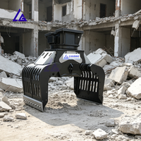 Grappin de tri de construction LIGONG conforme aux normes CE pour excavatrices de 1 à 50 tonnes, forte force de préhension, large ouverture, garantie 1,5 an, robuste