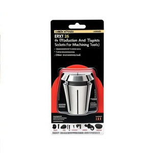 Collets et douilles de réduction et de taraudage non revêtus TTAKE ERXT 25 D Bright pour outils de fraisage, fabriqués en Italie - Product Image 2