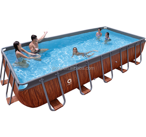 Piscine familiale Jilong Avenli 17824EU, grande piscine rectangulaire portable hors sol avec structure en acier - Product Image 1