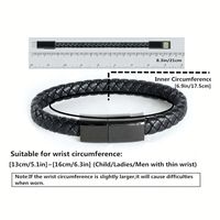 Bracelet chargeur USB micro mini en cuir, câble de charge et de synchronisation de données