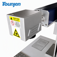 Vente directe usine – Machine de marquage laser fibre JPT 60W à refroidissement par air, type bureau, 2D 2.5D 3D M7, pour gravure métal, pierre, acrylique, IA