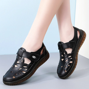 women's <strong>sandals</strong> 2026 Summer New Style <strong>Closed</strong>-<strong>Toe</strong> <strong>Sandals</strong> Roman Breathable Casual Shoes Hollow Beach Shoes - Product Image 4