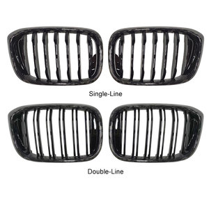 Grille avant double lamelles style carbone forgé pour X3 X4 X3M X4M G01G02 G08 F97 F98 – Vente Flash - Product Image 1