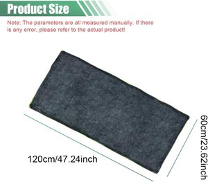 Serviette en microfibre pour lavage de voiture - Séchage rapide, écologique, haute absorption et design compressé - Product Image 3