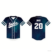 Maillot de baseball entièrement personnalisé avec logo d'équipe et numéro de joueur, vente en gros OEM ODM, sublimation respirante à séchage rapide