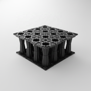 Système de réservoirs modulaires de 40 tonnes installé sous les parkings, les routes, les aires de jeux et les hôpitaux avec géotextile non tissé en PP pour stocker l'eau de pluie - Product Image 6