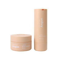 Flacon pompe sans air 15 ml 30 ml 50 ml avec interrupteur rotatif inférieur, récipient intérieur, flacon sans air en plastique PP, pot à crème pour lotion